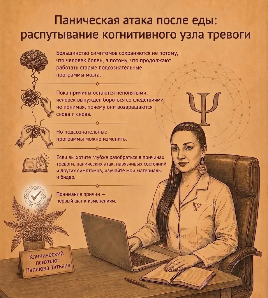 косультации после панической атаки после еды