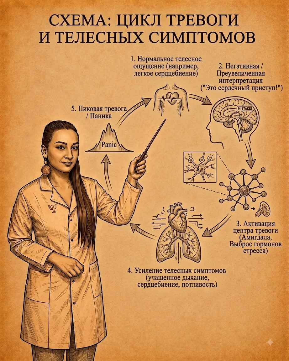 Паническая атака после еды: почему тревога появляется во время еды